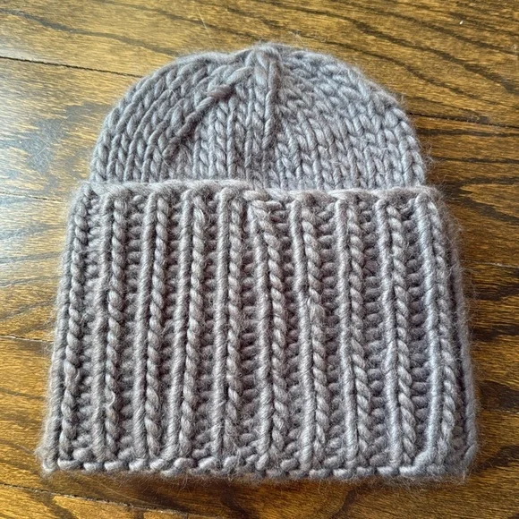 BCBGeneration Charcoal Knit Hat